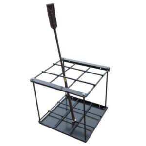 Metal whip holder